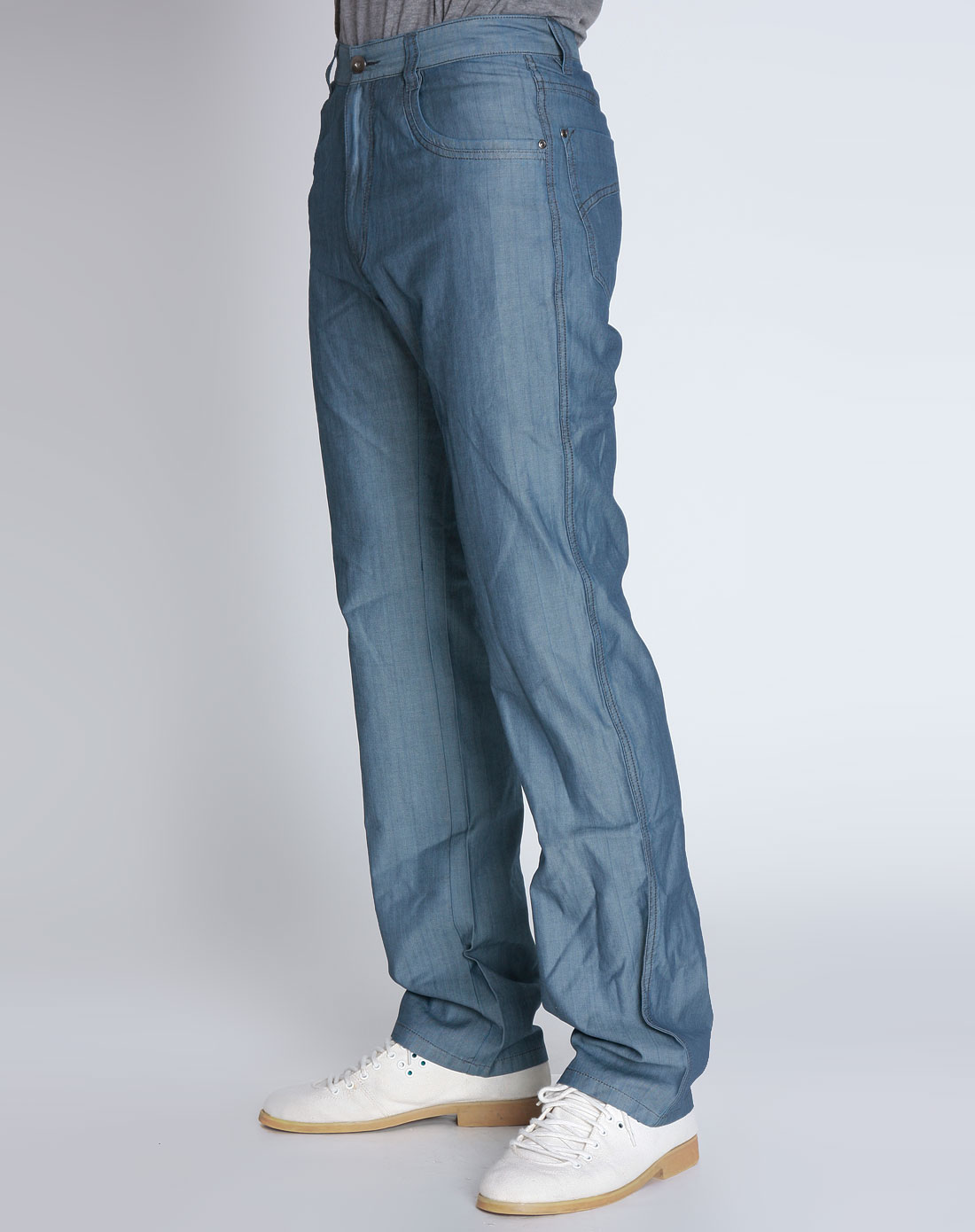 polo assn.灰蓝色休闲长裤