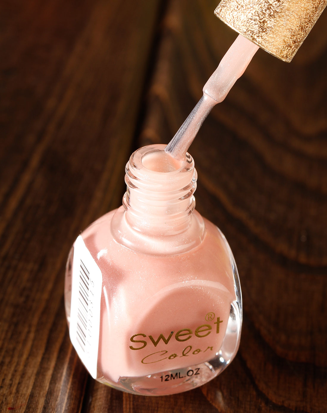 [ sweet color ] 亮肉粉色钻石系列指甲油 12ml