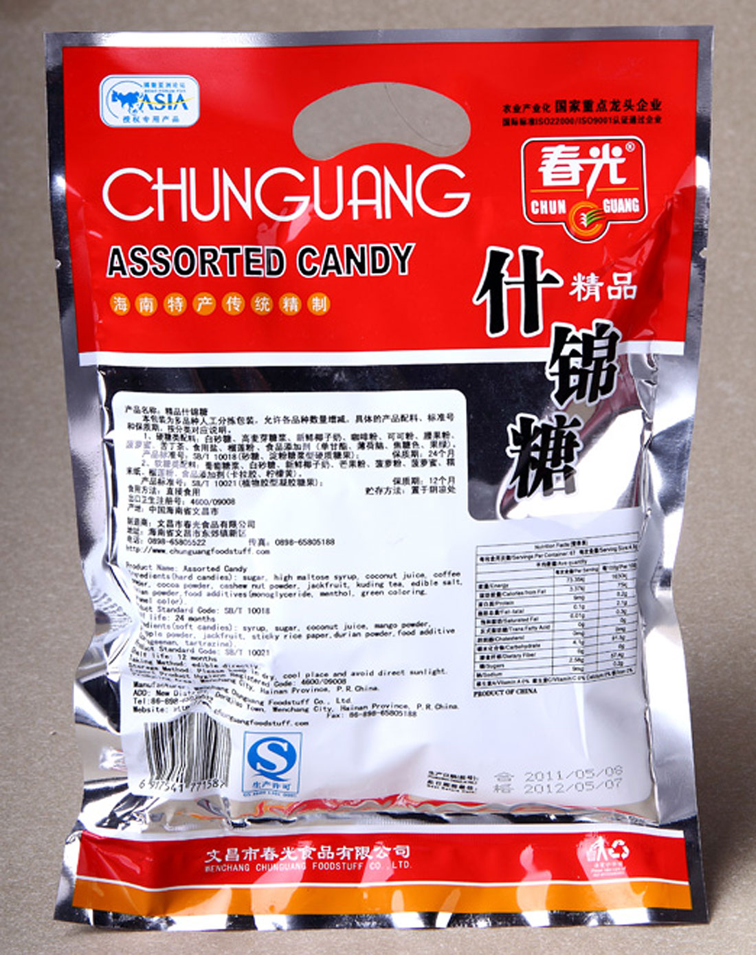 "六一"糖果专场春光 什锦糖 300g 商品信息