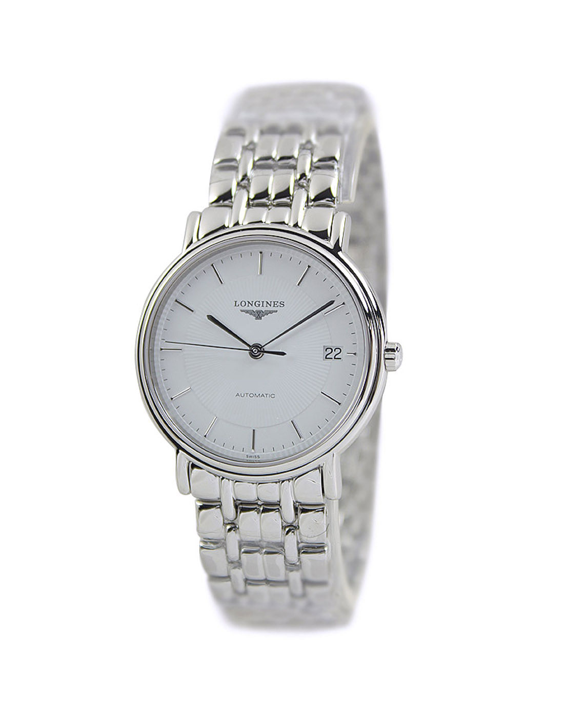 浪琴longines手表专场longines 浪琴瑰丽系列机械男表 l4.821.4.18.