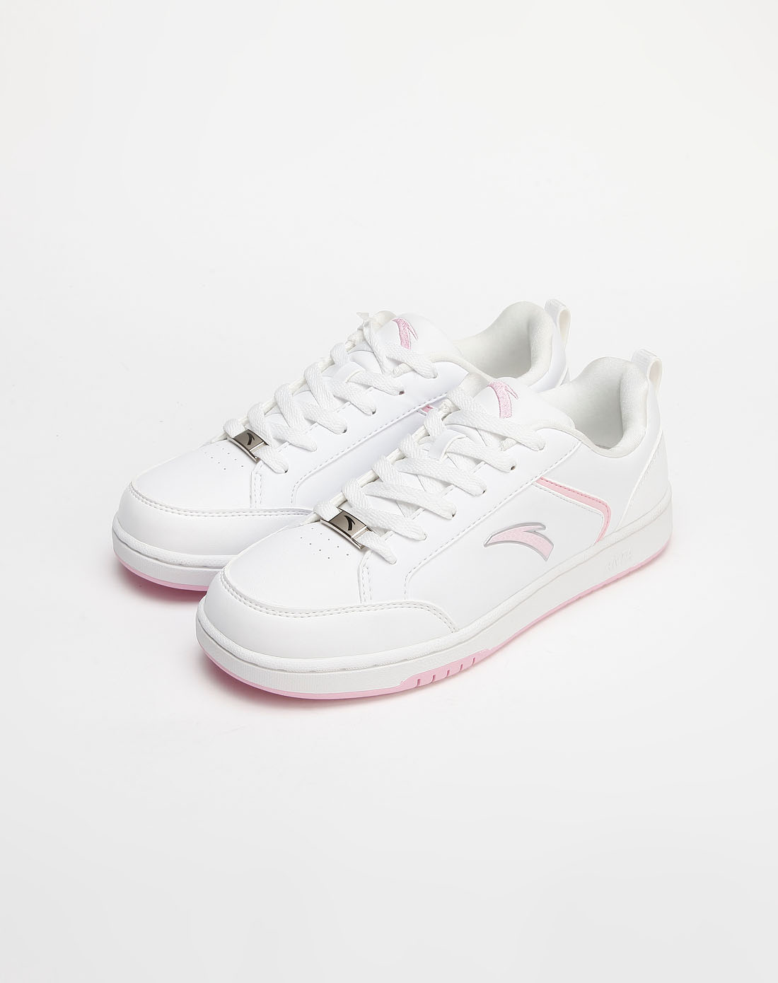 安踏anta-女装专场女款白色活力板鞋