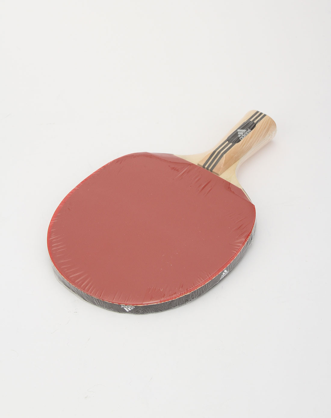 阿迪达斯adidas乒乓球运动专场红黑色星辰系列长柄双面胶皮乒乓球拍