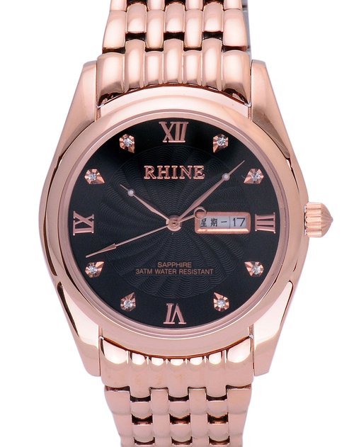 莱茵rhine手表专场简约时尚系列石英男表r89501m.hm