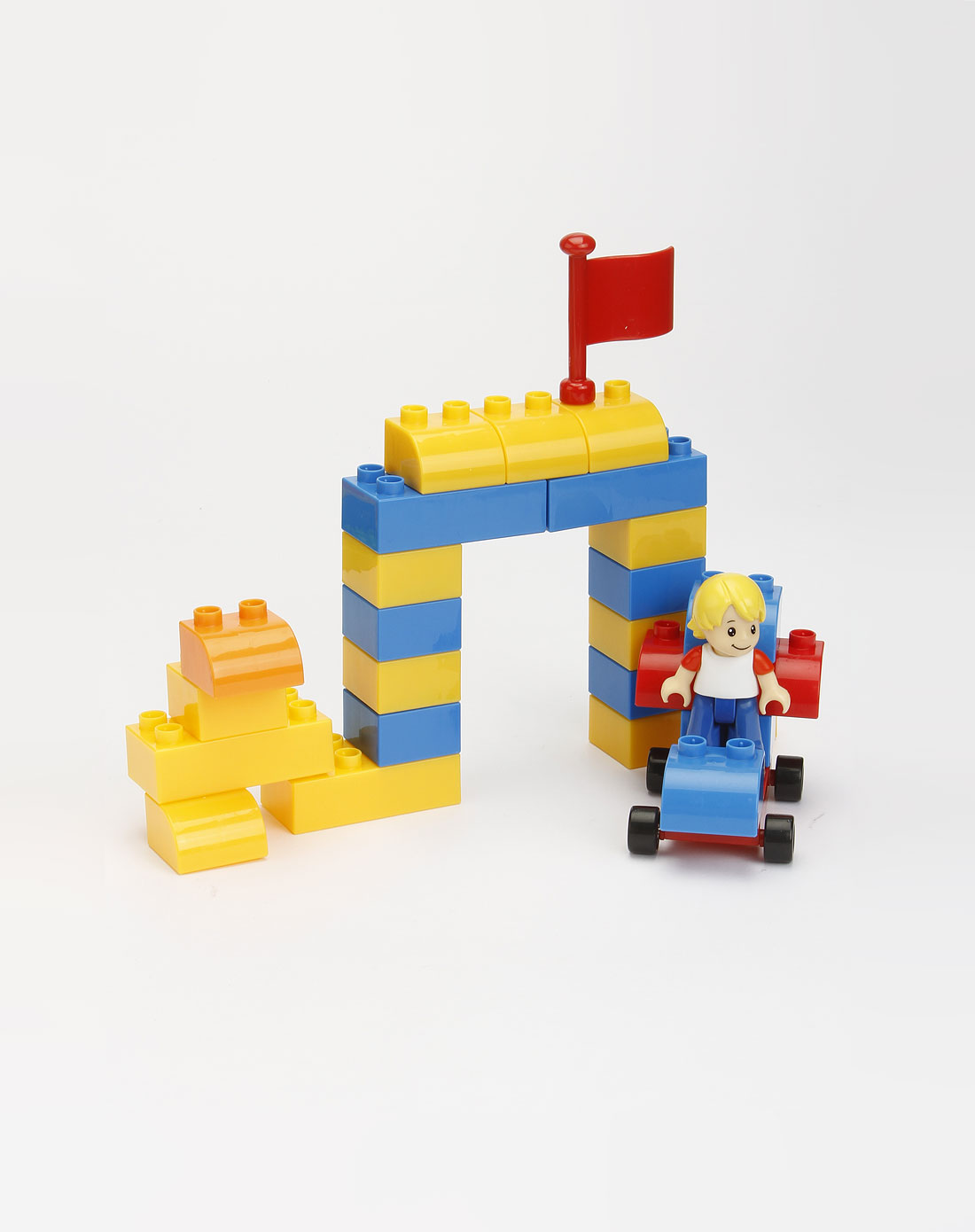 > 奥迪 美高小块积木盒装(120片)