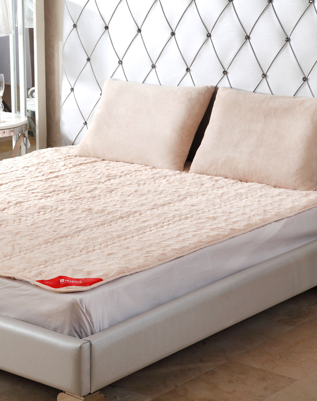 梦洁mendale暖绒玫瑰舒适垫