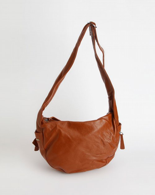 曼蒙特manmont土黄色纹理简约斜挎包