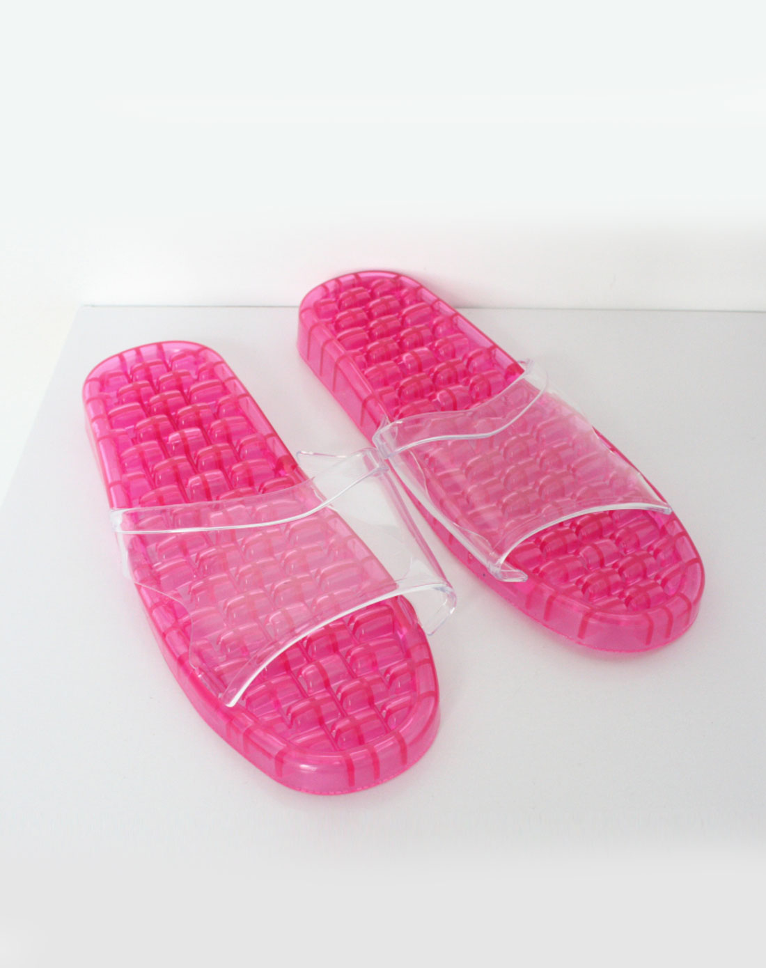 jm按摩水晶拖鞋(粉色)