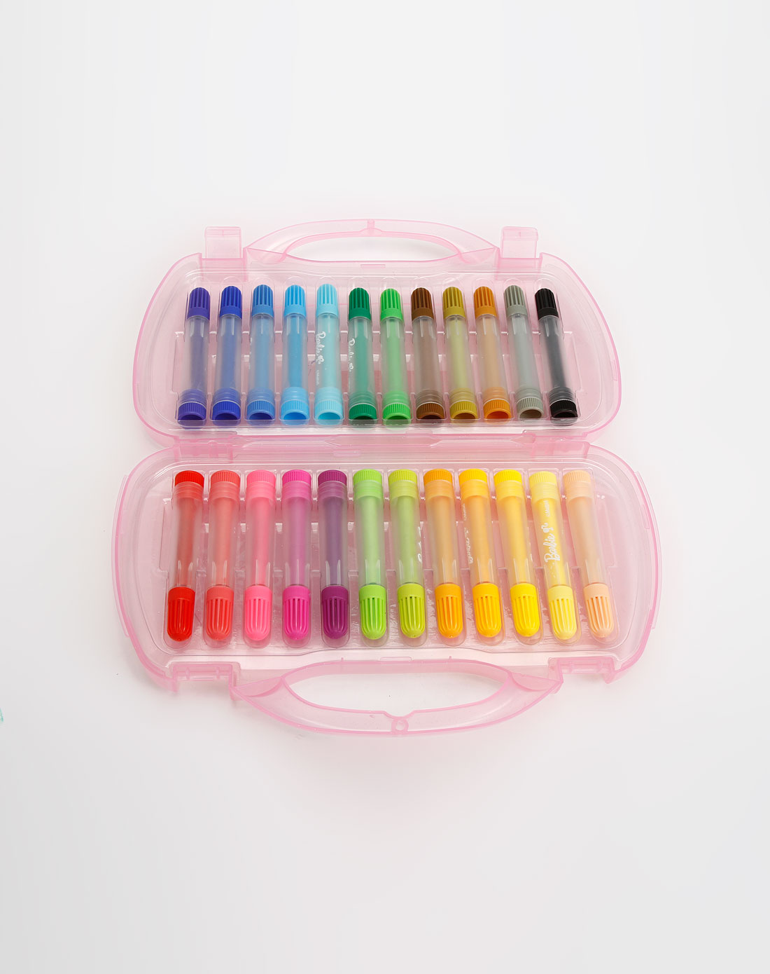 家居(vi)库存混合专场芭比 24色pp盒彩笔