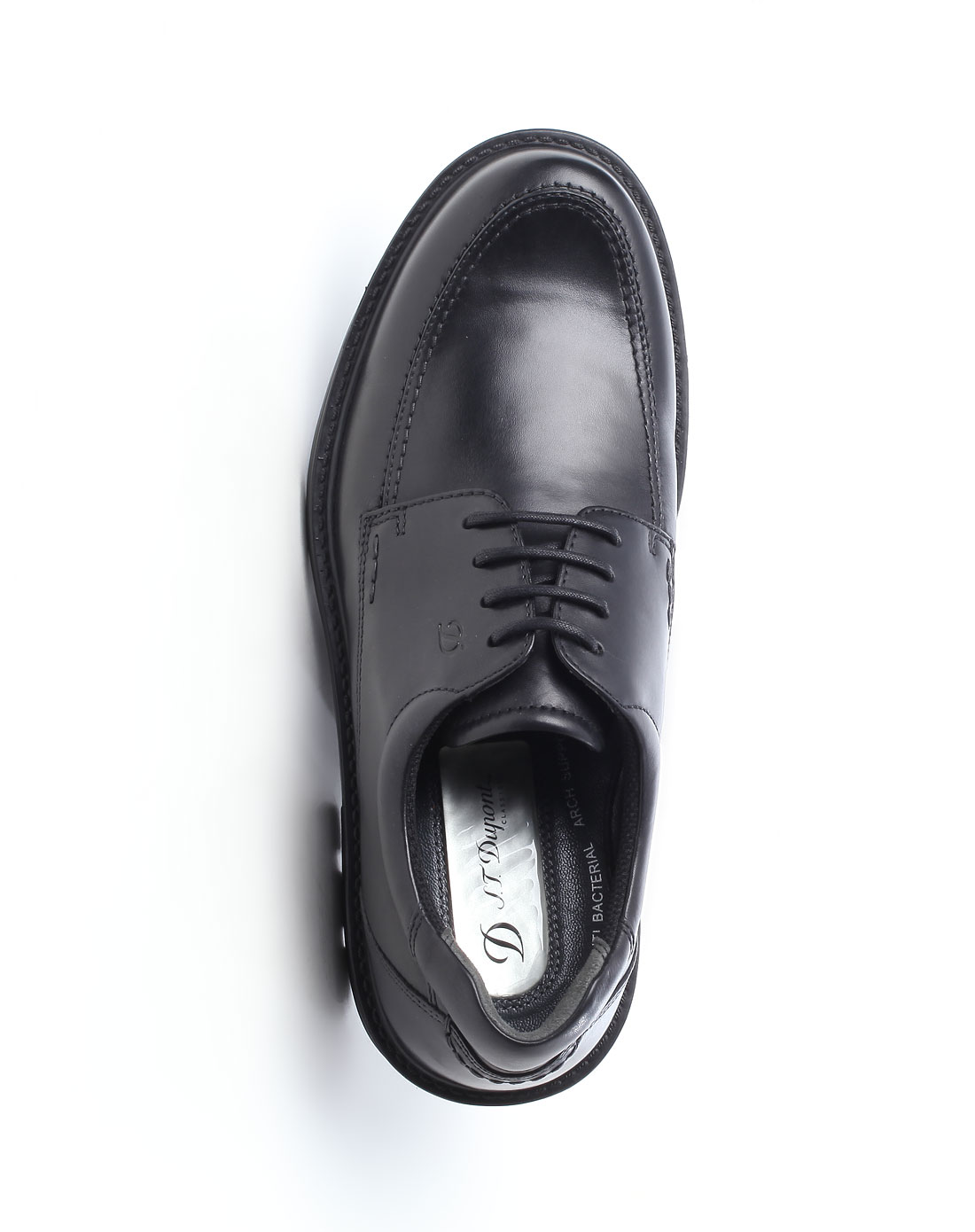 男鞋库存专场都彭s.t.dupont 黑色经典商务皮鞋