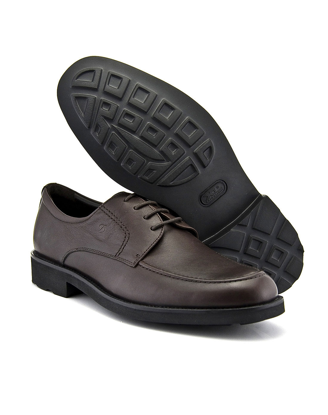 [ 都彭 ] 男款啡色法国软皮商务皮鞋