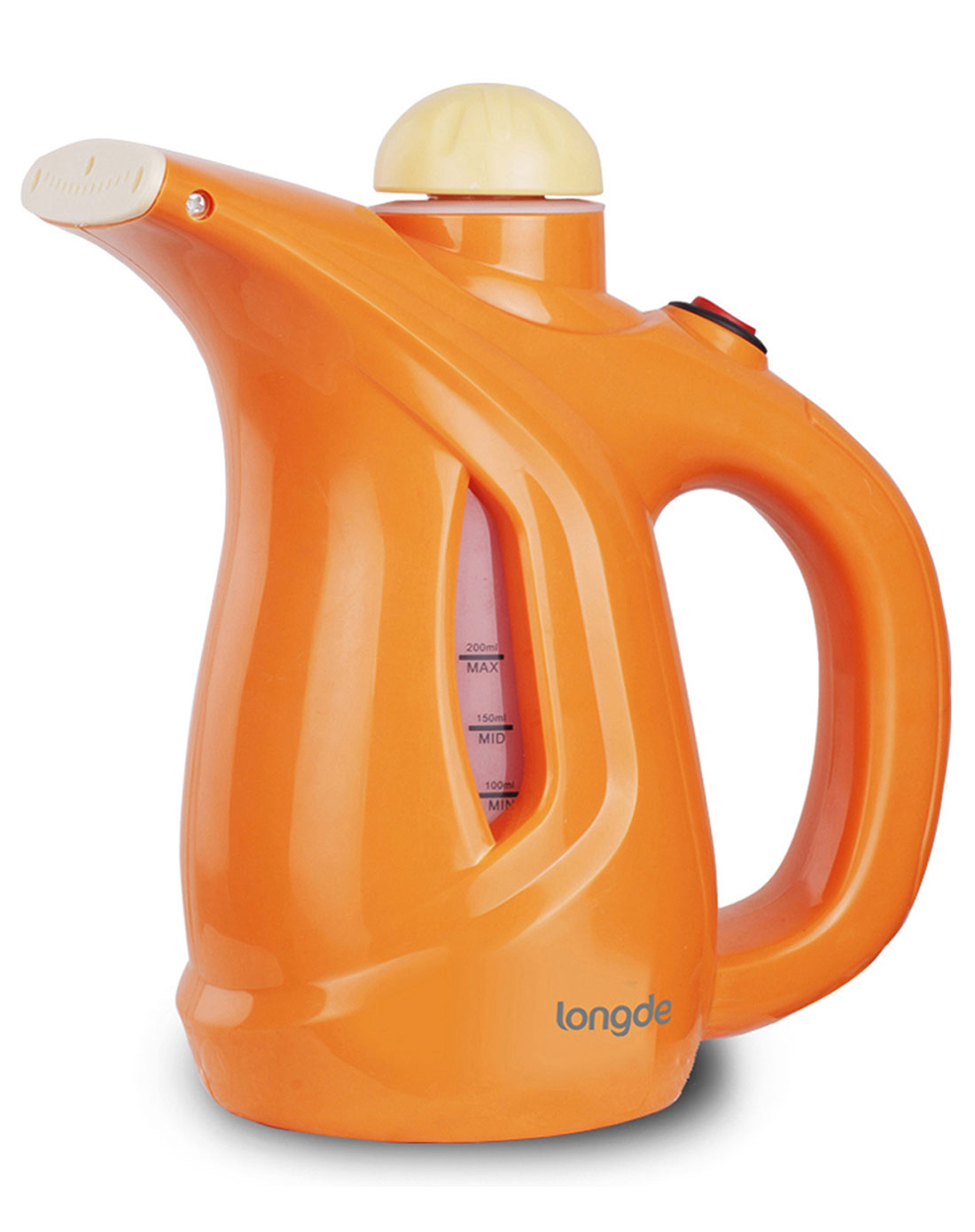 龙的200ml橙色美容蒸面手持挂烫机