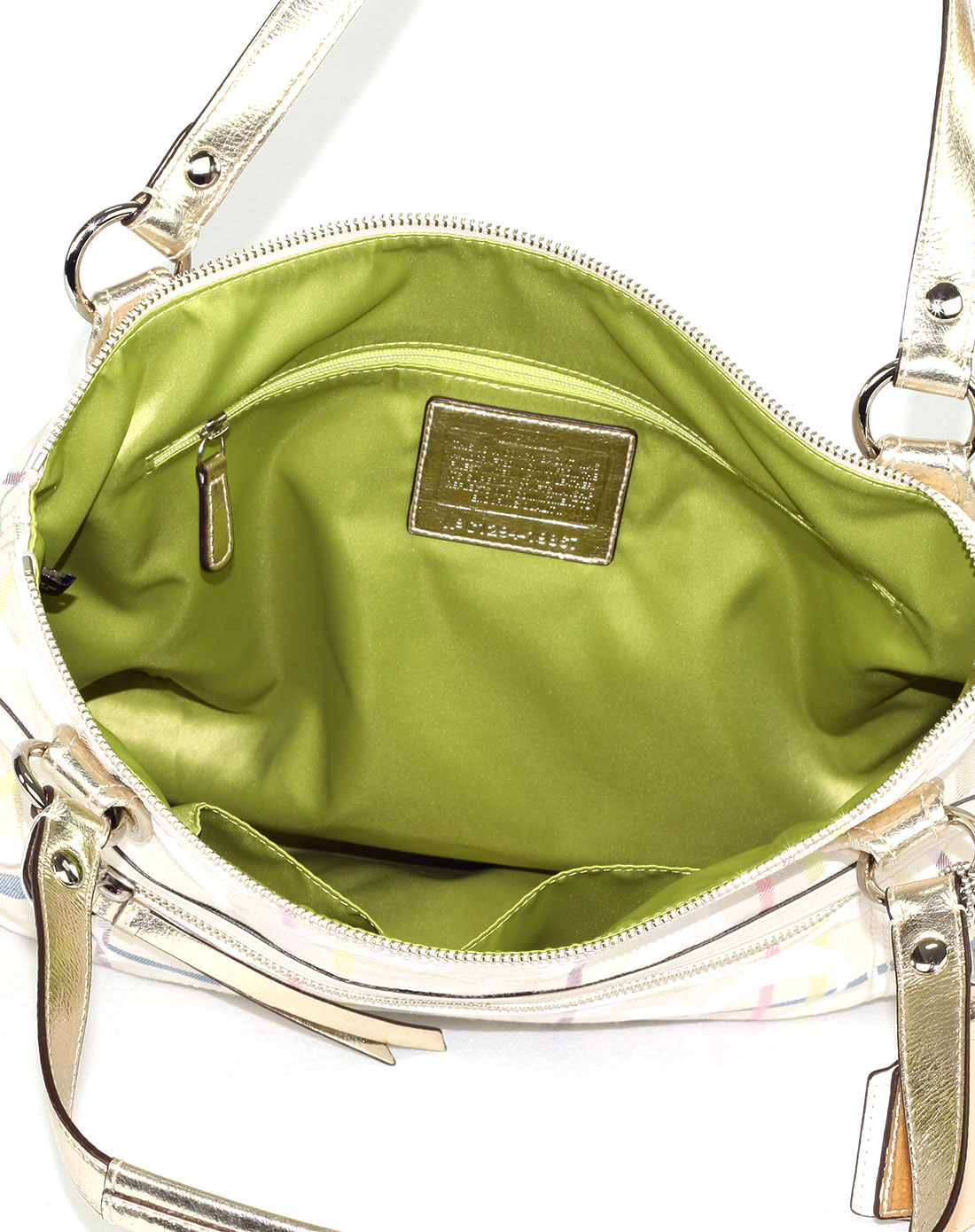 蔻驰coach包包专场女款经典彩纹碧波poppy系列手提单肩包