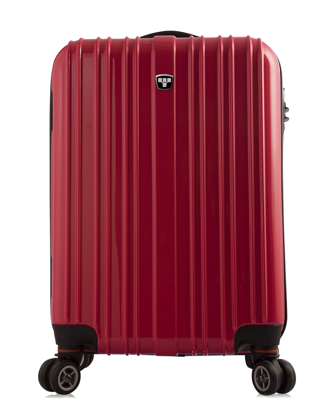 红色24寸logo拉杆箱