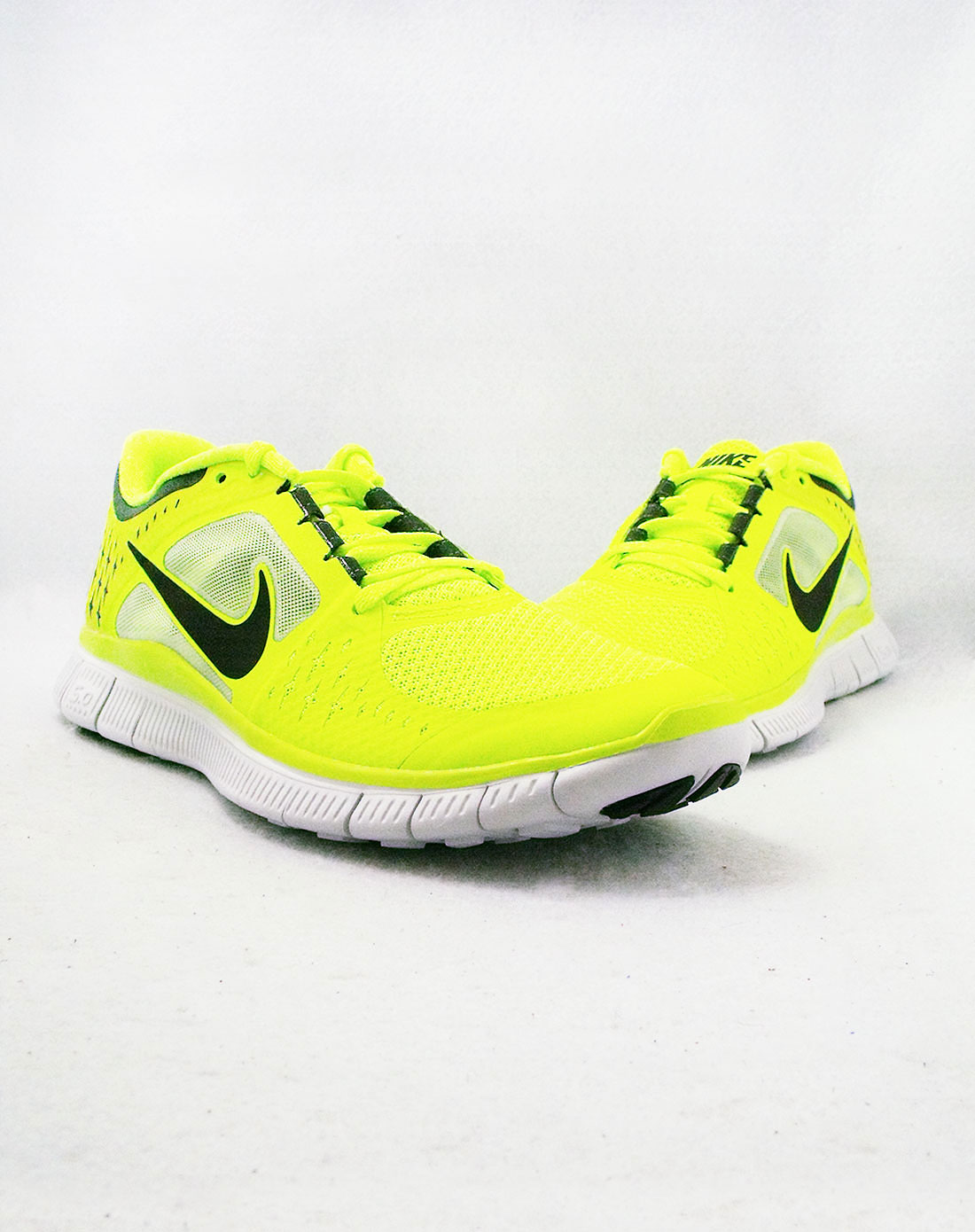 耐克nike男男款電黃色nike free run 3跑步鞋510642-702_唯品會