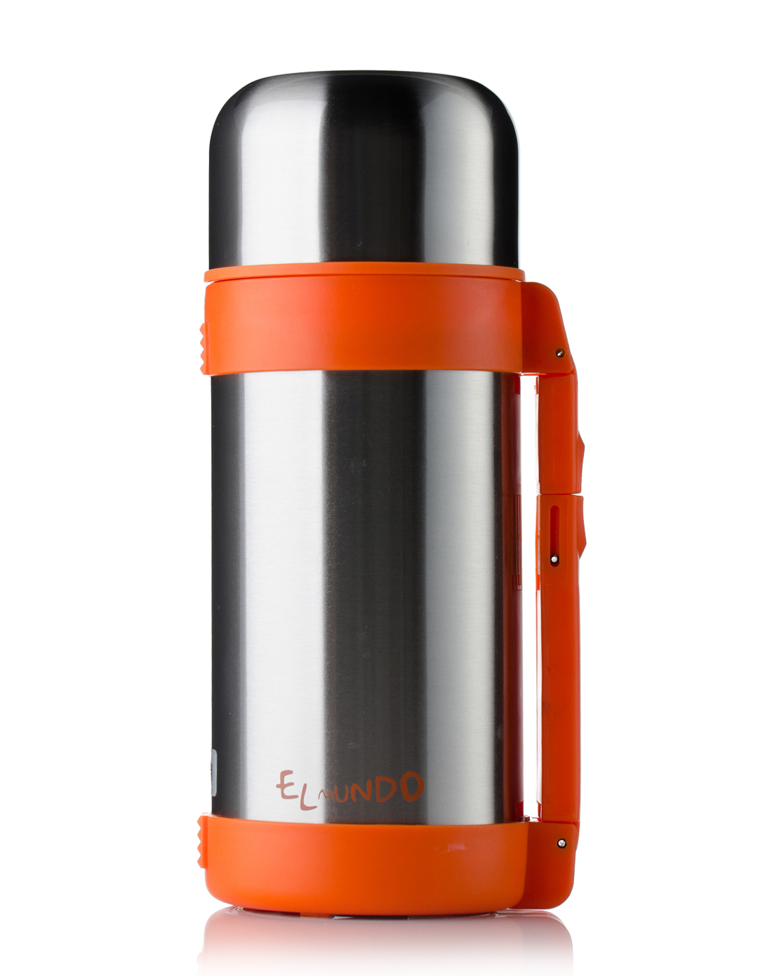 1.2l橙色时尚高真空保温广口壶