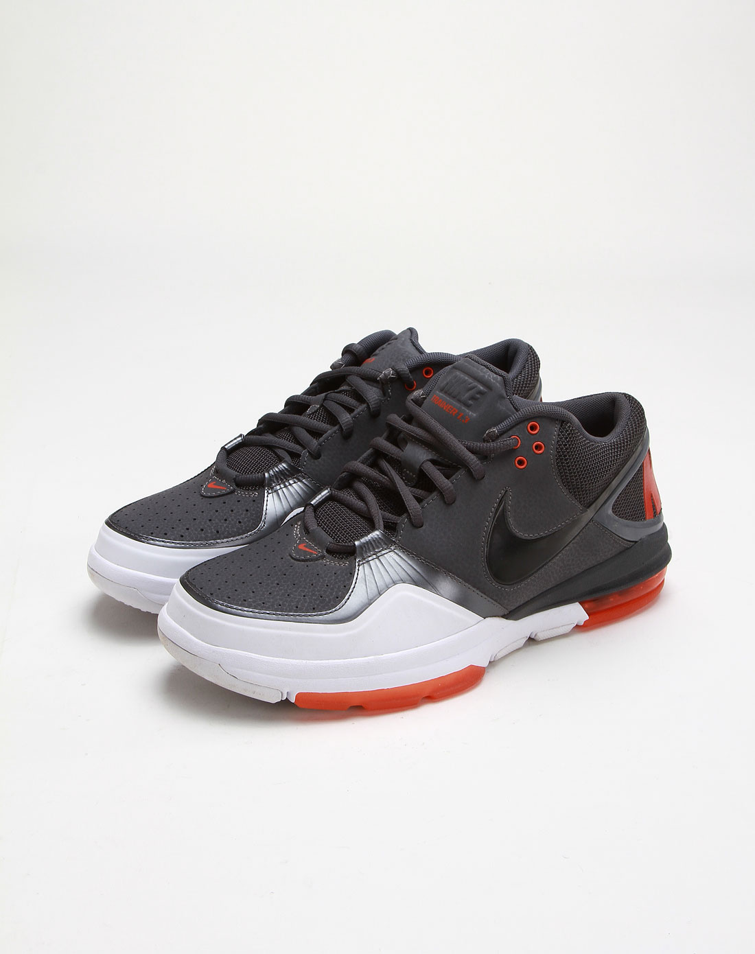 耐克nike男士专场-透气绑带深灰色运动鞋