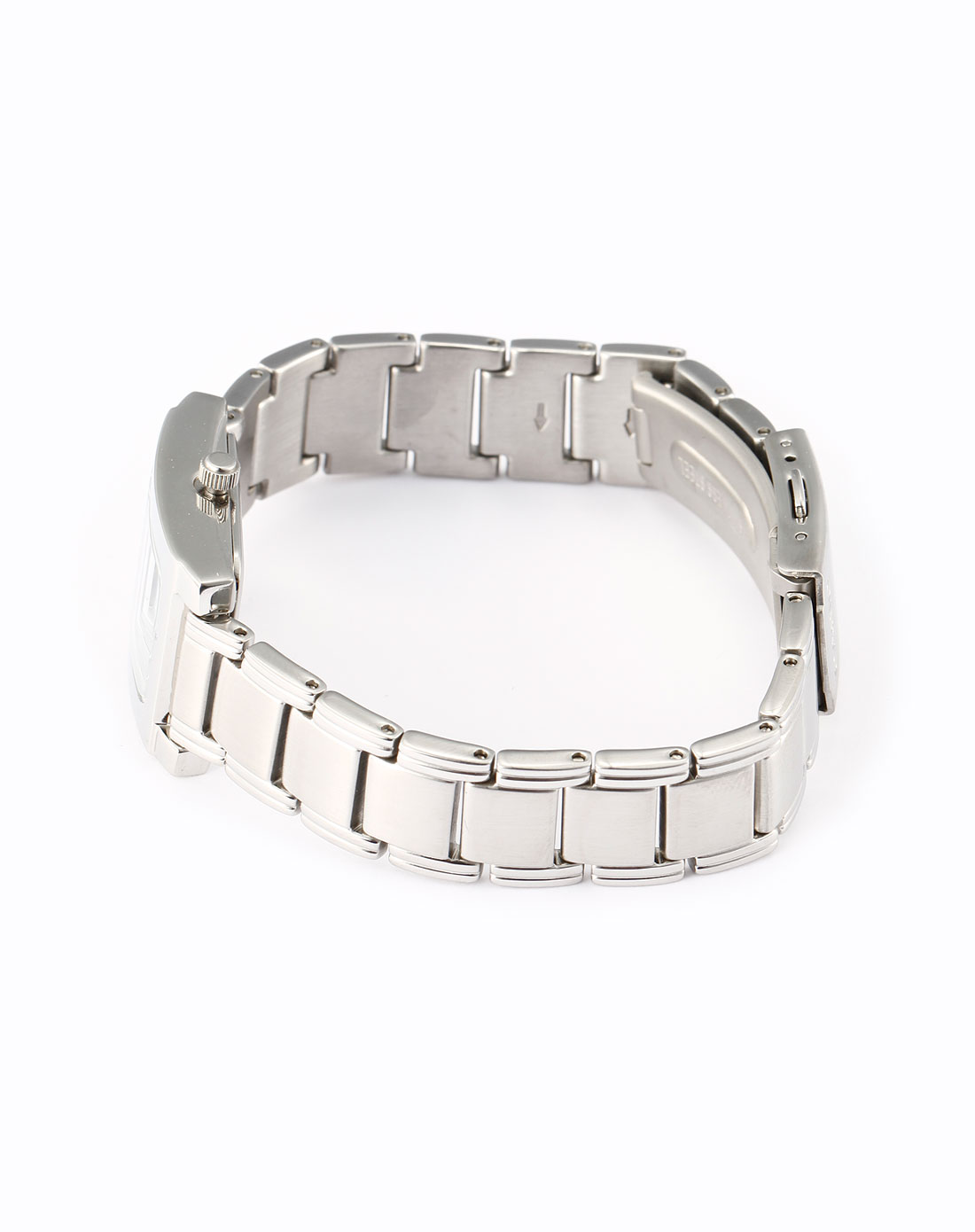 卡西欧casiobeside女款黑/银色简约商务石英手表