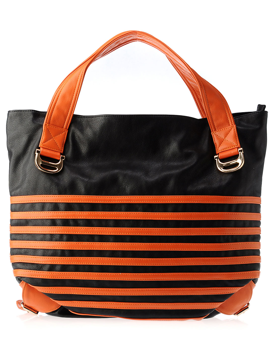 polo villae-箱包女款橙色韩版可爱时尚型肩背女包