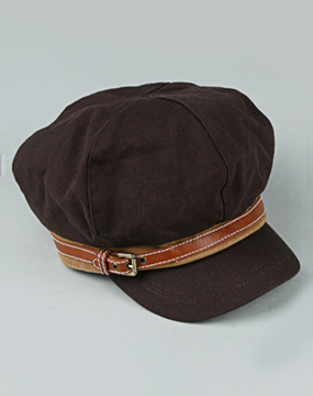 gri-配件专场nine west女款深褐色啡色边界帽子