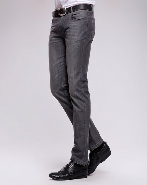 magic power男款灰色牛仔裤