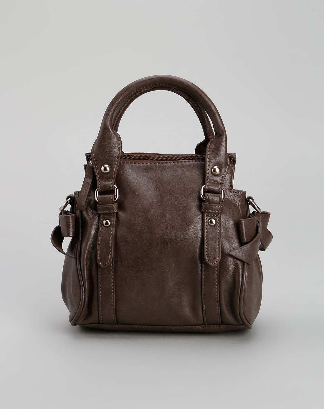 marina galanti包包专场灰褐色简约小手提两用包