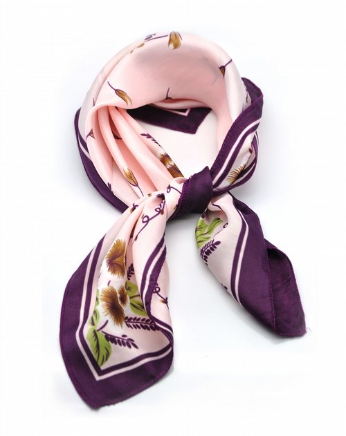 cling cling碎花经典精致潮流女生丝巾